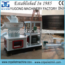 Yugong efficient centrifugal double layer ring die machine for making wood pellets pellets